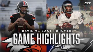 Davie vs East Forsyth | Davie makes CPC History | NCHSAA FB 2023