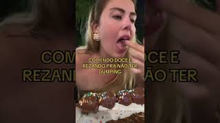 Comendo doce com uma #bariátrica #bypass #comendo