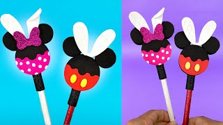 🐰How to make an easy Easter souvenir Spending little | Top / Tip for Mickey Mouse Pencil