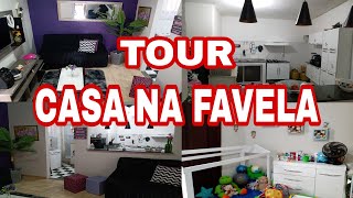 TOUR PELA MINHA CASA NA FAVELA COMPLETO/ Atualizado! Lar doce lar🏡