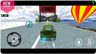 New Mehga Ramp GT Car Stunt Level 1-2 Gameplay By Minute Gameplay (Android)