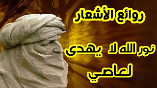 نور الله لا يهدى لعاصي