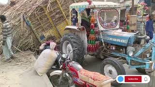 Ford Tractor ki Trolly Ulat Gi Live Video | Tractors Video