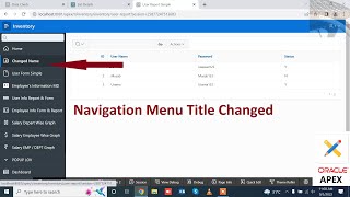 How to Change Navigation Menu Title in Oracle Apex | Mr Gactack