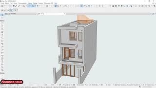 TUTORIELS ARCHICAD PART  10 (R+2)