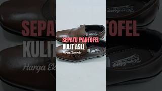 ini Dia Sepatu Pantofel Kulit Asli