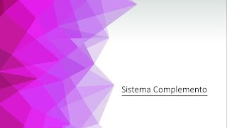 Sistema Complemento (aula completa)