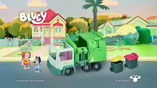 Bluey | Bluey Müllwagen (Spielset) | 10s | Werbespot