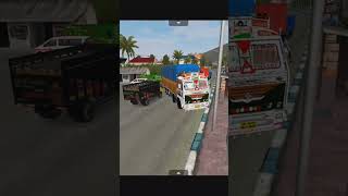 Tata truck game#short#YouTubeshort#Ashok Leyland 3718 mod#Bus simulator Indonesia game#trendingvideo