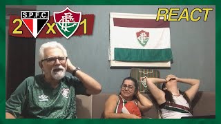 FAMÍLIA TRICOLOR REAGE A 2 SÃO PAULO X 1 FLUMINENSE - CAMPEONATO BRASILEIRO 2024