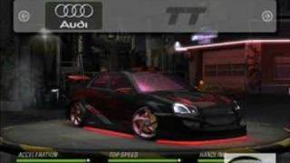 Need for Speed Underground 2 Best Cars