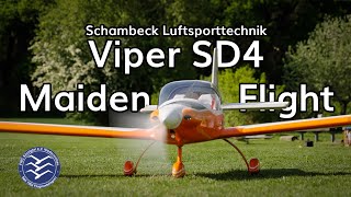 Schambeck Luftsporttechnik Viper SD-4 Erstflug | CB