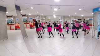 La Clave Line Dance-Demo By D'Sisters & Friends LDG @dianahakim9278 @Roosamekto @astridwi2564