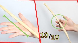 ¡Solución Rápida! como girar la baqueta con la mano paso a paso