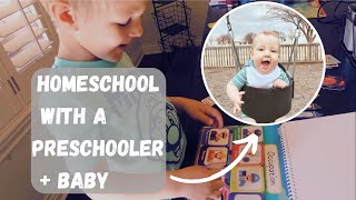 How to keep little ones busy while Homeschooling || Mom of 7 boys