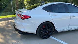 2021 Acura TLX 2.0L - Secondary Resonators delete - Flybys and Revs