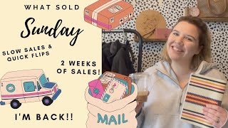 What Sold Sunday?- Reselling Clothes on Poshmark, The RealReal, Depop & Mercari -March 20 - April 2