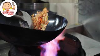 大火快炒 一分钟炒一道 Traditional Market Stir Fry Wok Skills Over High Heat Chinese Muslim Friendly Malaysia