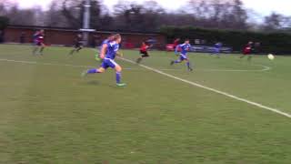 Kane Farrell Highlights Playing right back in no17 for biggleswade united against hadley FC 09 12 20