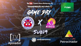 AO VIVO | Jogo de Basquete | Municipal x Carioca Kings sub19 da @FBERJPLAY | 20/03/24