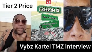 vybz kartel TMZ Interview | Tier 2 Ticket Price | Kartel say he is a change man