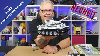 COBI® Neuheit 04/24  No.2586 - Panzerkampfwagen VI Tiger Limited Edition - Kleiner Panzer ganz groß?