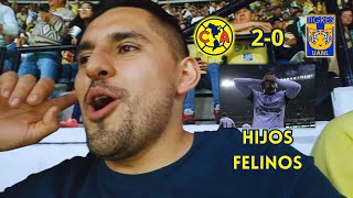 PEGADA DE CAMPEÓN | Reacciones América 2-0 Tigres | Desde el Estadio Azteca