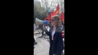 1. Mai Demonstration in Berlin