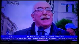 Livorno, targa in ricordo dell'antifascista Alessandro Tedeschi. Il servizio di TGRunner