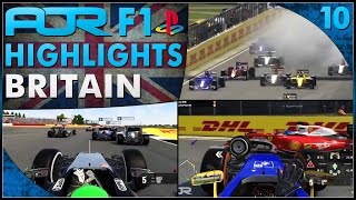 F1 2016 | AOR PS4 F1: S12 Round 10 - British GP (Official Highlights)