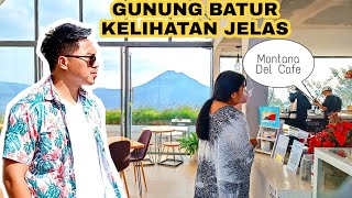 Gunung dan awannya kelihatan jelas dari MONTANA DEL CAFE!!!