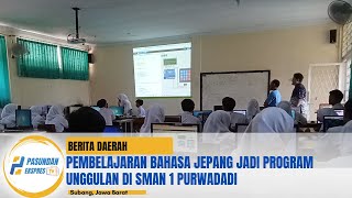 Pembelajaran Bahasa Jepang Jadi Program Unggulan di SMAN 1 Purwadadi