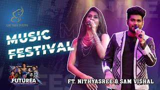 Watch the amazing duo performance of Sam Vishal & Nithyasree | Futurea 2023