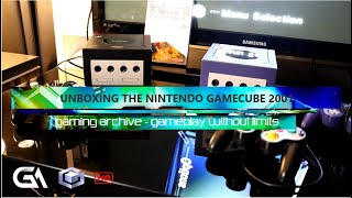 Unboxing Nintendo GameCube Console After 20 Years in The Attic - Purple Nintendo Cube Retro Gaming