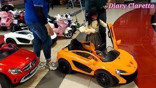 McLaren For Girl. Claretta with Sport car number 1