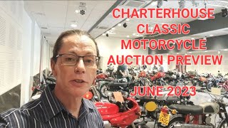 Charterhouse 29th June 2023 Classic Motorcycle Auction Preview - Expert Choices