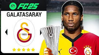 EFSANE DROGBA TEKRARDAN GALATASARAY'DA! | EA FC 25 DROGBA KARİYER MODU