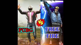 Pubg Vs Free fire // Free fire Vs pubg // shayari video TikTok // attitude video #shorts #shortvideo