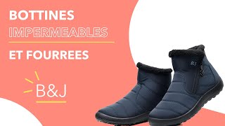 B&J™ - Bottines imperméables et fourrées