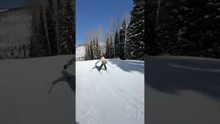 Double 360 #skiing #360 #trick #jump