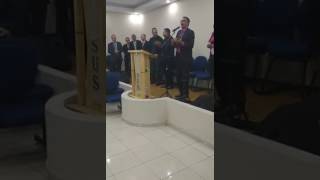 Culto de Varões ....se eu me humilhar....Santo Espírito de Deus...pastor andrezinho samba gospel