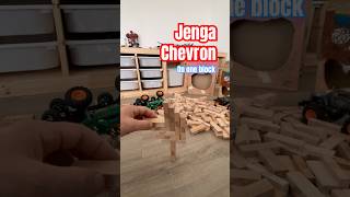 Jenga Challenge: Making Blocks Stand on one Junga #jengafun #jengablocks #jengachallenge