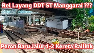 Jadi Stasiun Kereta Bandara? Update Stasiun Tanah Abang Peron Baru 30 November 2024