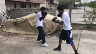 979 street boxing (jessy vs mark)pt1