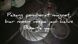 Pasang BALANCER magnet vespa magnet Mio 1-3