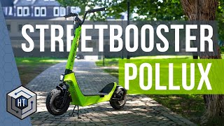 Streetbooster POLLUX angetestet: Off-Road E-Scooter mit Wechselakku (Überblick)