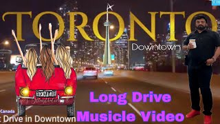 Long Drive at Night Going to Downtown#toronto#canada#downtown#holiday#Car#christmas#drive#longdrive