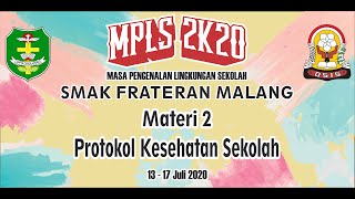 PROTOKOL KESEHATAN SEKOLAH