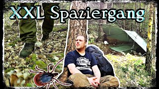 Bushcraft Spaziergang mit Übernachtung.