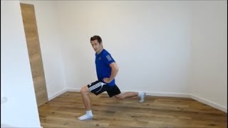 Training mit Hannes: Übung Ausfallschritt